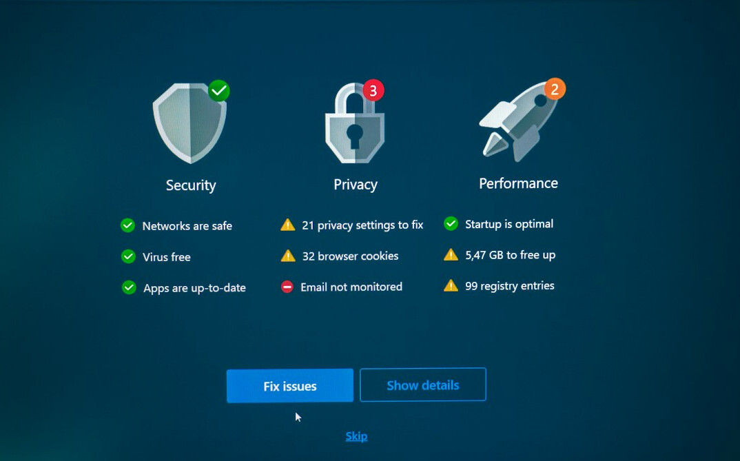 cyber security shield icon