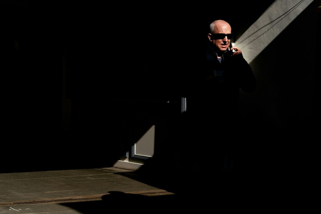 Portrait of a man in a dark suit