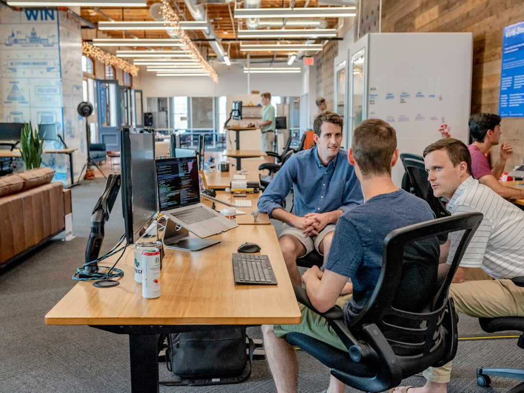 team of developers collaborating